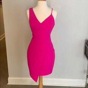 Pink cocktail dress